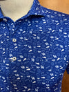 University of Kentucky "Rolling Blue” Polo in Royal by Johnnie-O