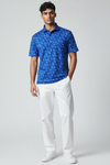University of Kentucky "Rolling Blue” Polo in Royal by Johnnie-O