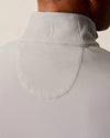 Hoppin Ribbed Knit Performance 1/4 Zip Pullover in Seal by Johnnie-O