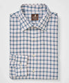 Tad Pane Linen Blend Button Down Shirt in Wake by Johnnie-O