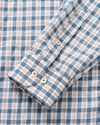 Tad Pane Linen Blend Button Down Shirt in Wake by Johnnie-O