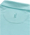 Lyndonn Stripe Performance Jersey Polo in Tropical Celeste by Johnnie-O