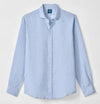 McCarthy Solid Linen Blend Button Down Shirt in Maliblu by Johnnie-O