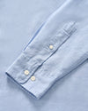 McCarthy Solid Linen Blend Button Down Shirt in Maliblu by Johnnie-O
