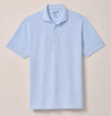 Stetson Stripe Performance Mesh Polo in Maliblu by Johnnie-O