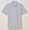 Stetson Stripe Performance Mesh Polo in Navy by Johnnie-O