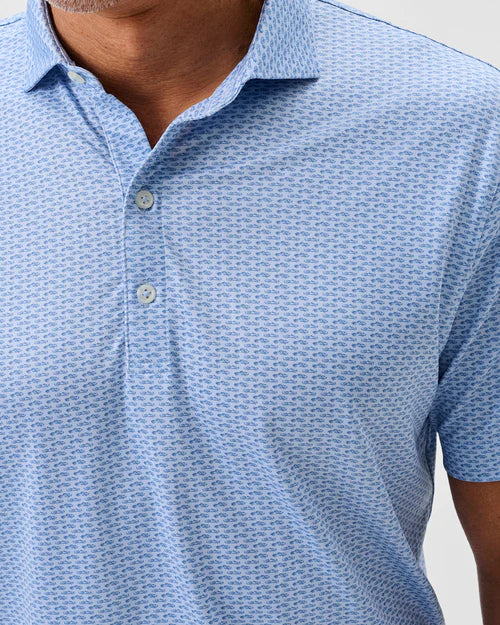 Coupe Performance Jersey Polo in Kona by Johnnie-O