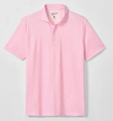 Coupe Performance Jersey Polo in Lollipop by Johnnie-O