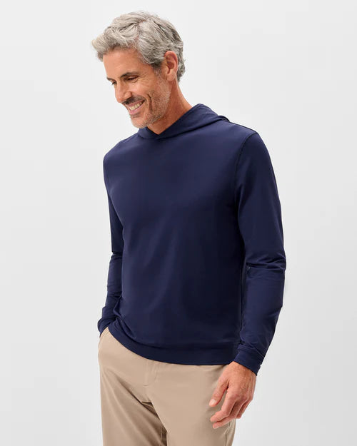 Motion Performance Hoodie in Navy by Johnnie-O