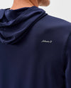 Motion Performance Hoodie in Navy by Johnnie-O