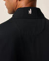 Motion 1/4-Zip Performance Vest in Black by Johnnie-O