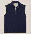 Motion 1/4-Zip Performance Vest in Navy by Johnnie-O