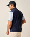 Motion 1/4-Zip Performance Vest in Navy by Johnnie-O