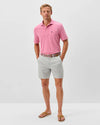 Nassau Cotton Blend 7" Inseam Shorts in Chrome by Johnnie-O