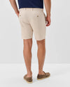 Nassau Cotton Blend 7" Inseam Shorts in Stone by Johnnie-O