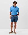 Nassau Cotton Blend 7" Inseam Shorts in Wake by Johnnie-O