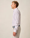 Paddock Performance Button-Down Shirt in Porto Pink by Johnnie-O