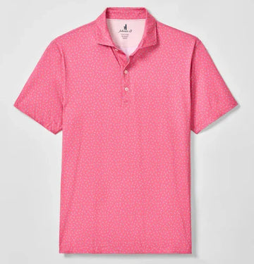 Tini Dancer Featherweight Performance Polo in Pink Lemonade by Johnnie-O