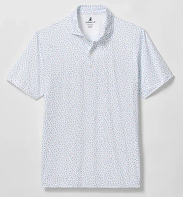 Tini Dancer Featherweight Performance Polo in White by Johnnie-O