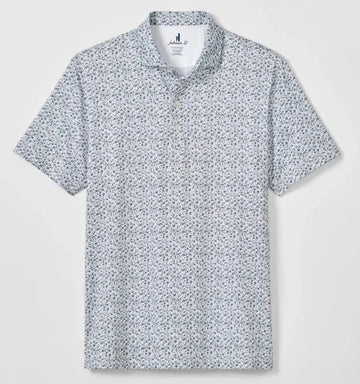Marietta Featherweight Performance Polo in Heather Black by Johnnie-O