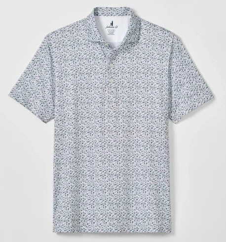 Marietta Featherweight Performance Polo in Heather Black by Johnnie-O