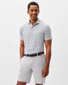 Marietta Featherweight Performance Polo in Heather Black by Johnnie-O