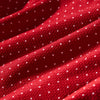 Halyard Short Sleeve Dress Shirt in Red Hot Dot by Mizzen+Main