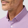 Leeward Long Sleeve Dress Shirt in Red Hot Sam Plaid by Mizzen+Main