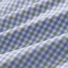 Leeward No Tuck Long Sleeve Dress Shirt in Olive Miles Plaid by Mizzen+Main