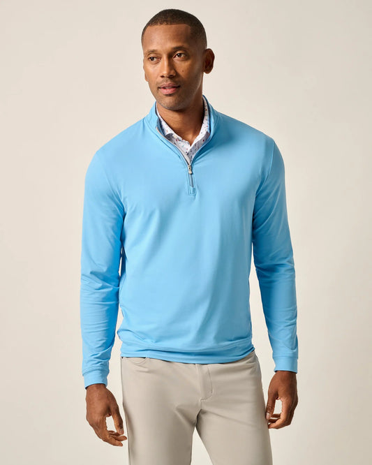 Motion Performance 1/4 Zip Pullover in Maliblu by Johnnie-O