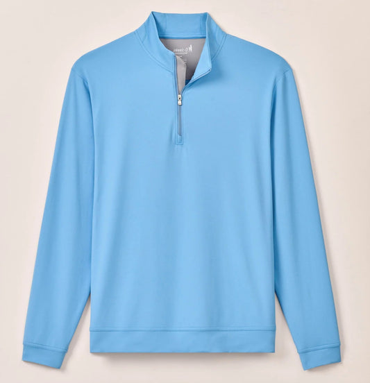 Motion Performance 1/4 Zip Pullover in Maliblu by Johnnie-O