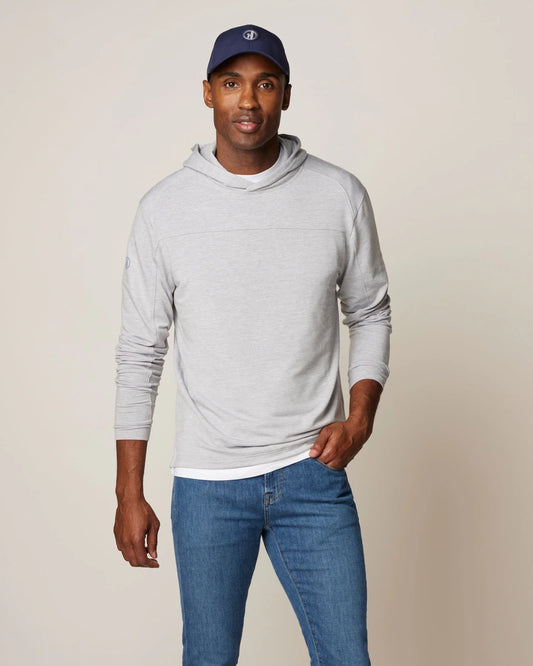 Remmy Lightweight Performance Hoodie in Seal by Johnnie-O