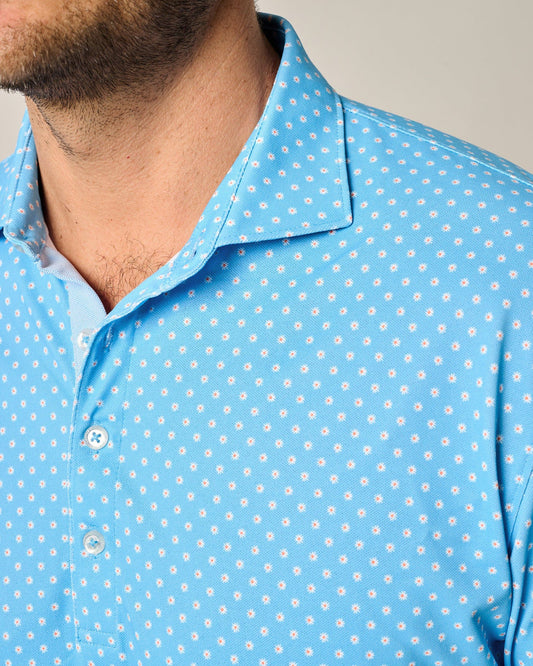 Daisy Performance Mesh Polo in Maliblu by Johnnie-O