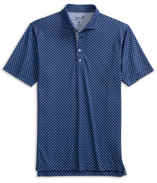 Daisy Performance Mesh Polo in Lake by Johnnie-O