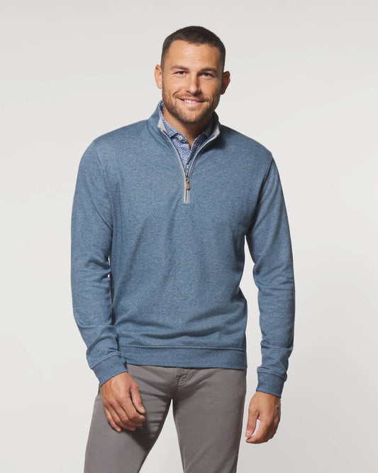 Sully 1/4 Zip Pullover in Helios Blue by Johnnie-O