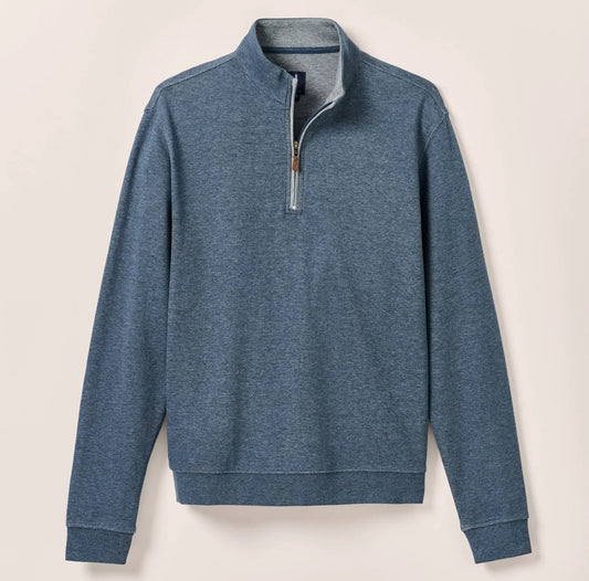 Sully 1/4 Zip Pullover in Helios Blue by Johnnie-O