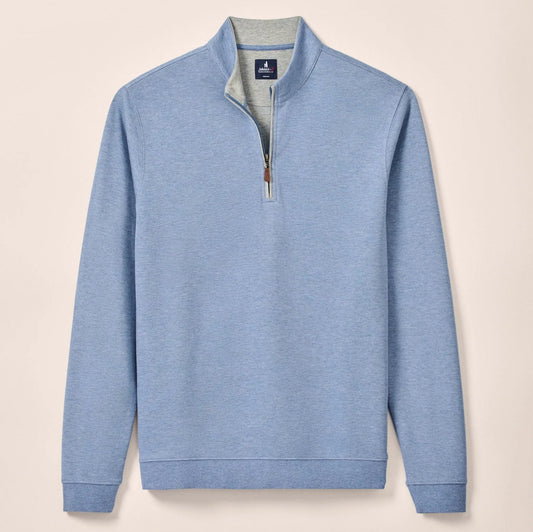Sully 1/4 Zip Pullover in Laguna Blue by Johnnie-O