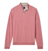 Hanks "Lightweight Sully" 1/4 Zip Pullover in Fireball by Johnnie-O