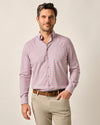 Morganstern Performance Button Down Shirt in Malibu Red by Johnnie-O