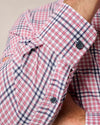 Elson Performance Button Up Shirt in Conch by Johnnie-O
