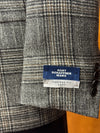 Loro Piana Wool, Silk & Cashmere Blend Plaid Sport Coat in Grey/Black by Hart Schaffner Marx