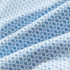 Leeward Short Sleeve Dress Shirt in Skyline Blue Multi Diamond by Mizzen+Main