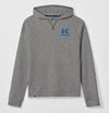 University of Kentucky "Power K" Cotton Blend Twill Hoodie in Black by Johnnie-O