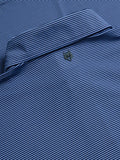 Saranac Polo in Maltese Blue/Cloud by Greyson