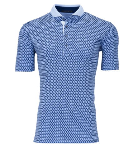 Poison Pine Polo in Delphinium by Greyson