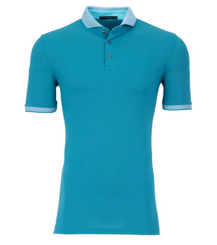 Cherokee Polo in Cyano by Greyson