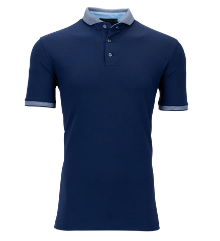 Cherokee Polo in Maltese Blue by Greyson