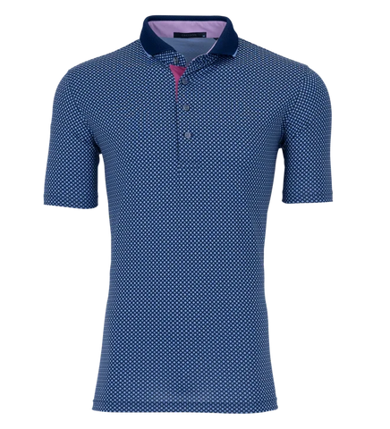 Midnight Sun Polo in Cloud by Greyson