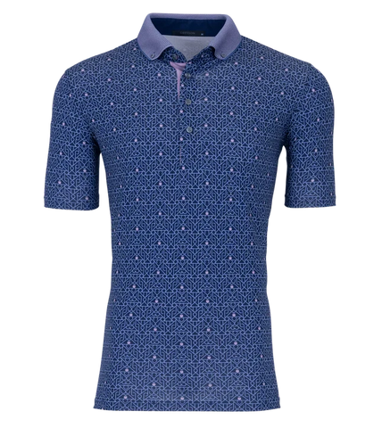 Lowercase Polo in Maltese Blue by Greyson