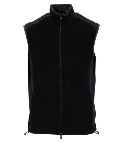 Sequoia Luxe Vest in Dark Grey Heather by Greyson